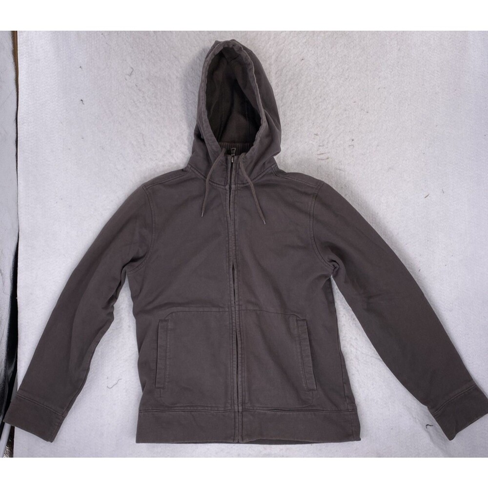 Banana Republic Brown Full-Zip Hoodie